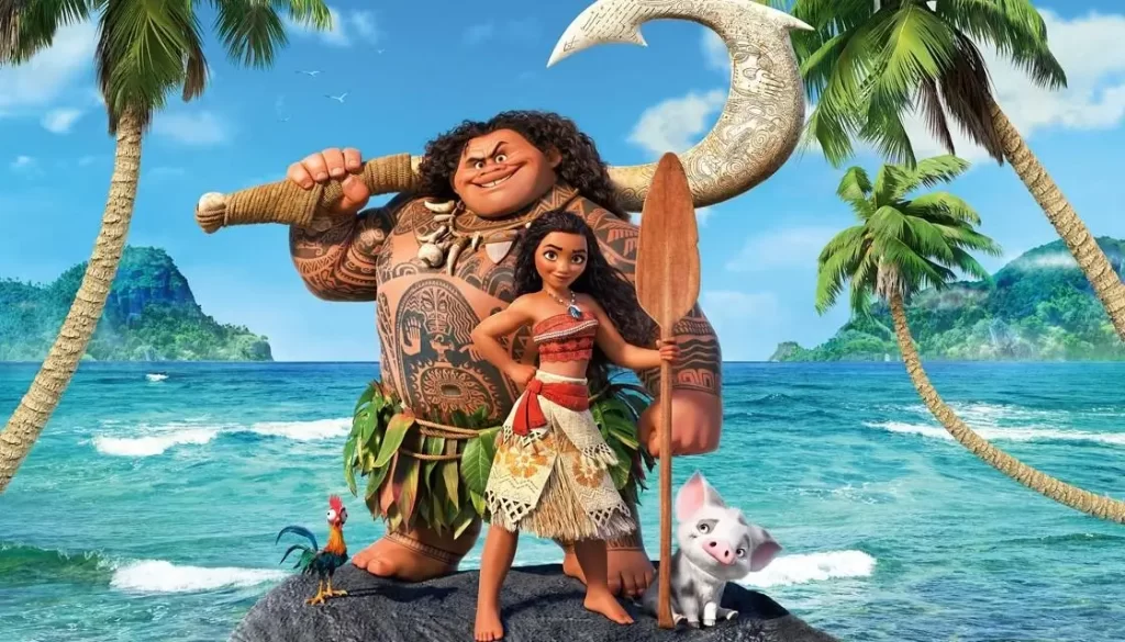 The announcement of Moana 2 
