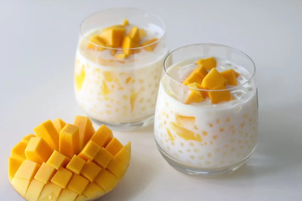 Mango cheesecake