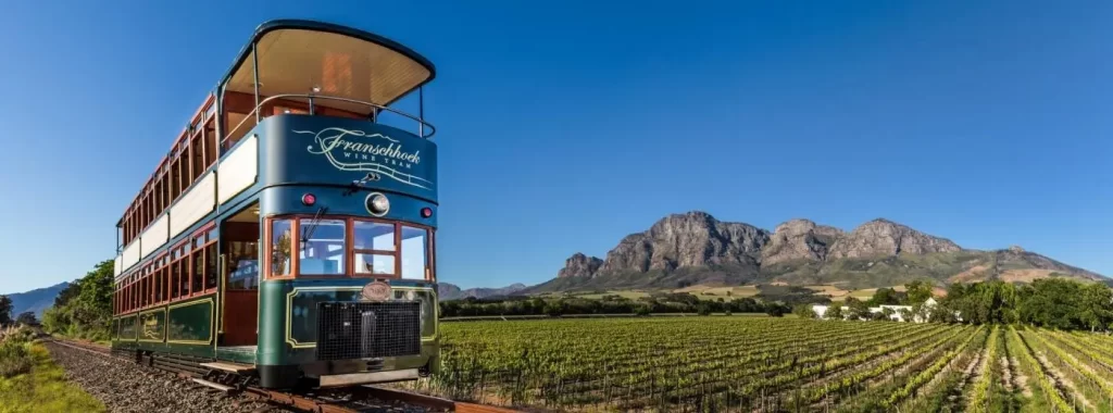 The wine region of Franschhoek