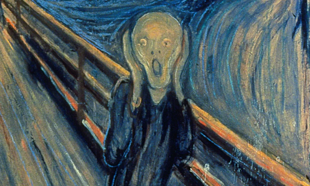 The Scream Munch’s Iconic Expression of Anxiety and Existential Angst