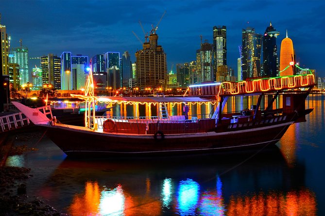 Breathtaking views along Doha Corniche, where the city skyline meets the tranquil waters of the Arabian Gulf