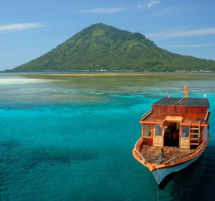 Keindahan Bawah Laut Bunaken Island dengan Terumbu Karang Warna-warni dan Biota Laut yang Menakjubkan