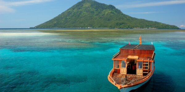 Keindahan Bawah Laut Bunaken Island dengan Terumbu Karang Warna-warni dan Biota Laut yang Menakjubkan