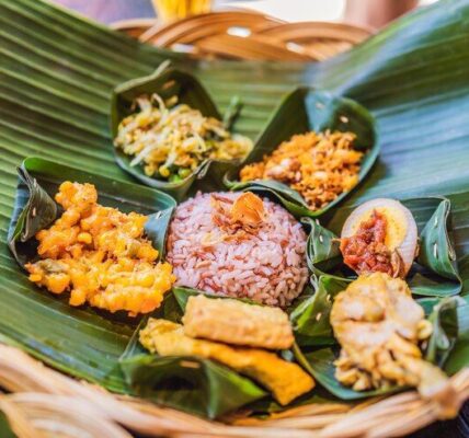 Nasi Tepeng bali