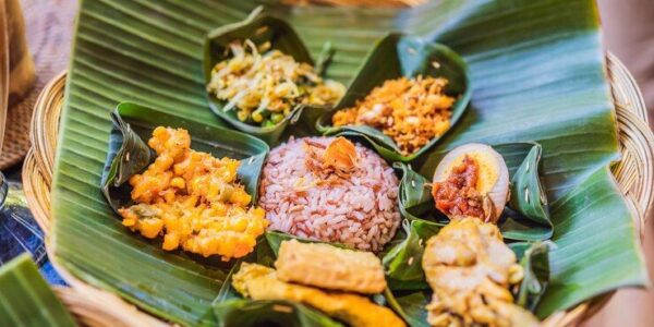 Nasi Tepeng bali