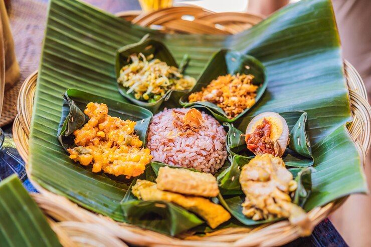 Nasi Tepeng bali