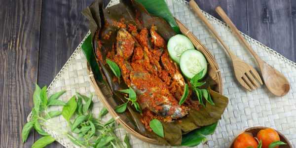 Pepes Ikan Nila Kemangi