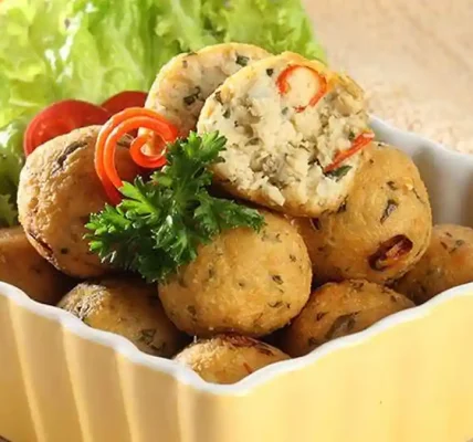 Perkedel Tempe